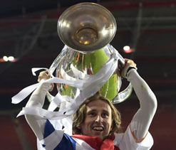 Soccer-Dream comes true for Real's tireless dynamo Modric